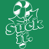 Suck It Candy Cane Christmas long sleeve shirt - additional product image