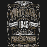 Vintage 1946 Aged to Perfection Women's t-shirt - additional image