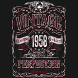 Vintage 1958 Aged to Perfection Women's t-shirt - additional image