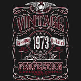Vintage 1973 Aged to Perfection Women's t-shirt - additional image