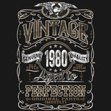 Vintage 1980 Aged to Perfection Men's t-shirt - additional image