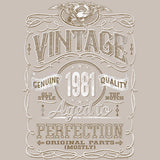 Vintage 1981 Aged to Perfection Men's t-shirt - additional image