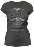 Vintage 1982 Aged to Perfection Women's t-shirt - Dark Heather