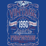 Vintage 1990 Aged to Perfection Men's t-shirt - additional image