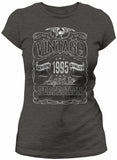 Vintage 1995 Aged to Perfection Women's t-shirt - Dark Heather