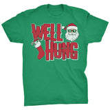 Well Hung Santa Stocking Christmas t-shirt - Kelly