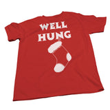 Well Hung Stocking Christmas t-shirt - additional product image