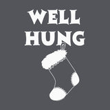 Well Hung Stocking Christmas t-shirt - additional product image