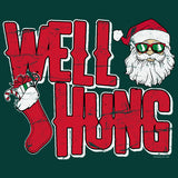 Well Hung Santa Stocking Christmas sweatshirt - additional product image