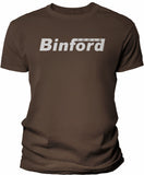 Binford Tools retro TV shirt men Dark Chocolate