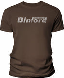 Binford Tools distressed shirt men Dark Chocolate
