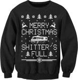 Sweatshirt - Black-0001 - Shitter's Full RV Christmas design