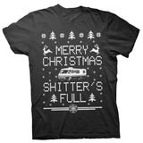 T-Shirt - Black - Shitter's Full RV Christmas design