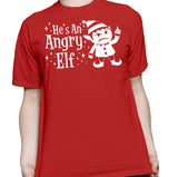 Angry Elf - Christmas T-shirt