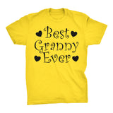 Best GRANNY Ever - Hearts 001 - Mother's Day Grandmother T-shirt