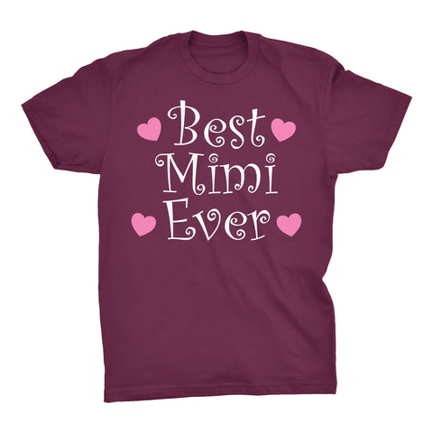 Best MIMI Ever - Hearts 002 - Mother's Day Grandmother T-shirt