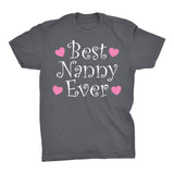 Best NANNY Ever - Hearts 002 - Mother's Day Grandmother T-shirt
