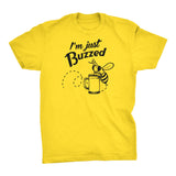 I'm Just BUZZED - Buzzed Bee - Funny - T-Shirt