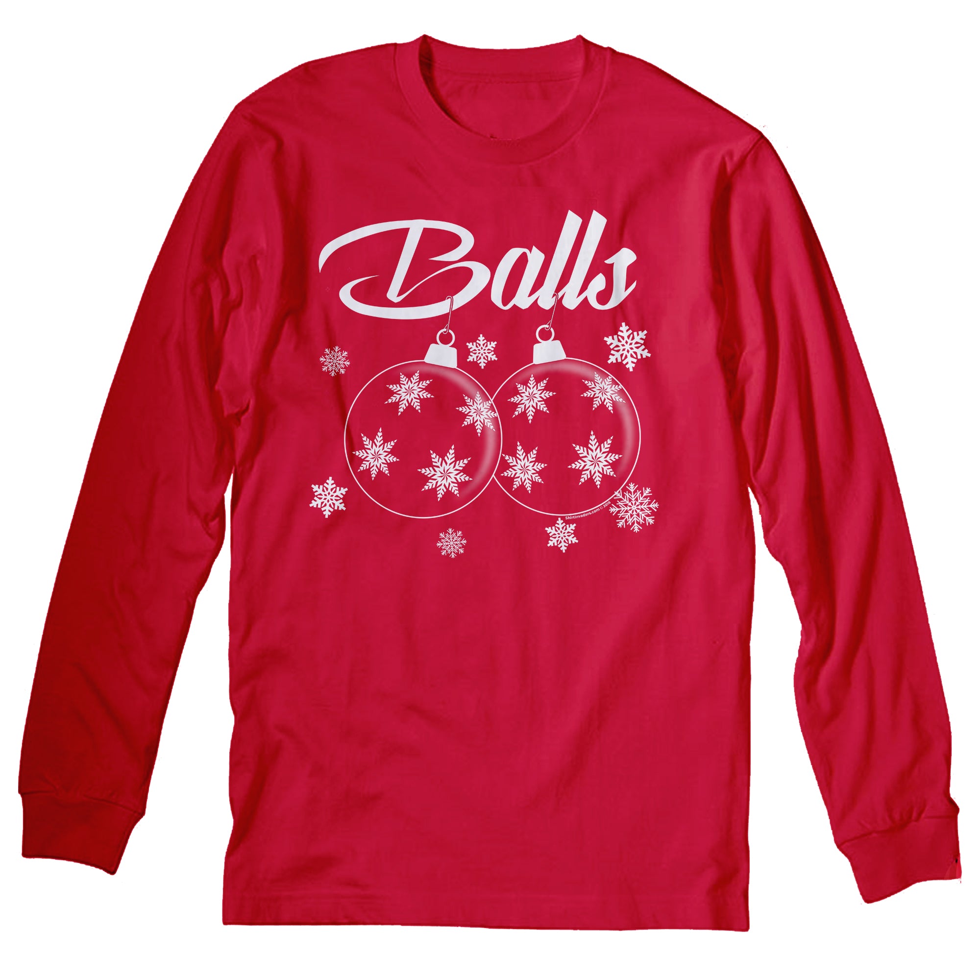 Balls - Christmas Long Sleeve Shirt