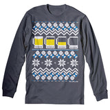 Beer Mug Sweater - Christmas Long Sleeve Shirt