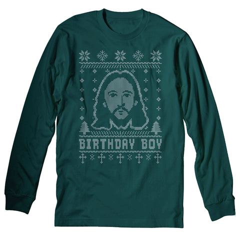 Birthday Boy - Christmas Long Sleeve Shirt