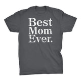 ShirtInvaders Best Mom Ever - DISTRESSED - Mother's Day Gift T-shirt - Black