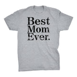 ShirtInvaders Best Mom Ever - DISTRESSED - Mother's Day Gift T-shirt - Black