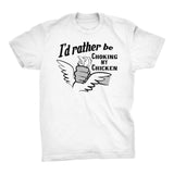 I'd Rather Be Choking My Chicken - Funny Joke Masturbation T-Shirt