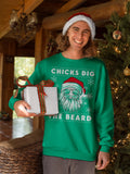 Chicks Dig The Beard - Christmas Long Sleeve Shirt