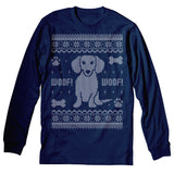 Dachshund Sweater - Christmas Long Sleeve Shirt