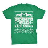 Dachshund Through The Snow - Christmas T-shirt