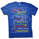 Elf Map - Christmas T-shirt