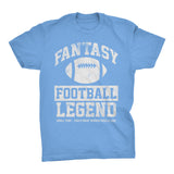 Fantasy Football Legend - SQUARE -  Distressed Print T-Shirt