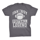 Fantasy Football Legend - SQUARE -  Distressed Print T-Shirt
