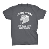 ShirtInvaders Fitness Taco - 001- Funny Gym Humorous Mexican Food T-shirt