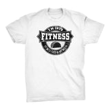 ShirtInvaders Fitness Taco - 002- Funny Gym Humorous Mexican Food T-shirt
