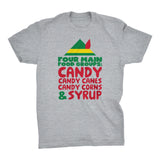 Four Main Food Groups - Christmas T-shirt