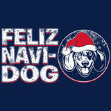 Feliz Navi Dog 003 - Christmas Long Sleeve Shirt