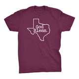 ShirtInvaders God Bless TEXAS - Proud Texan T-shirt