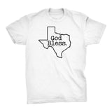 ShirtInvaders God Bless TEXAS - Proud Texan T-shirt