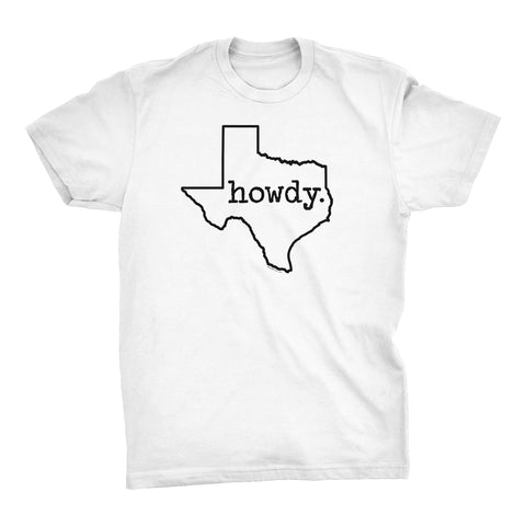 ShirtInvaders HOWDY Texas - 001 - Texan Slang T-shirt