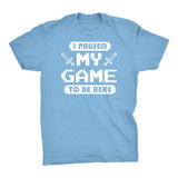 ShirtInvaders - I Paused My Game For This - 002 Funny Gamer T-shirt