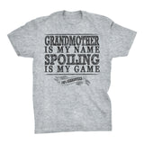 GRANDMOTHER Is My Name, Spoiling Is My Game - Mother's Day Grandma T-shirt