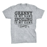 GRANNY Is My Name, Spoiling Is My Game - Mother's Day Grandmother T-shirt