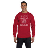 Knitted Beer - Christmas Long Sleeve Shirt