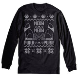 Meowy Christmas 001 - Christmas Long Sleeve Shirt