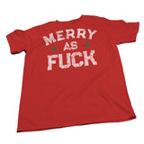 Merry AF 001 - Christmas T-shirt