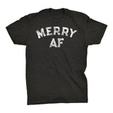 Merry AF 002 - Christmas T-shirt