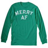 Merry AF 002 - Christmas Long Sleeve Shirt