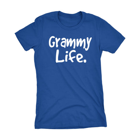 Grammy Life - Mother's Day Gift Grandmother Ladies Fit T-shirt 002